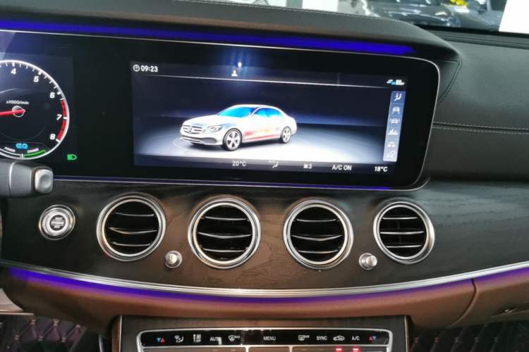 Used Mercedes-Benz E-Class 2019 E 260 L Sport Edition Audio And AC Panel