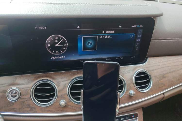 Used Mercedes-Benz E-Class 2019 Facelifted E 300 L Stylish Version Audio And AC Panel