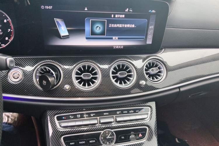Used Mercedes-Benz E-Class 2019 Facelifted E 300 L Stylish Version Audio And AC Panel