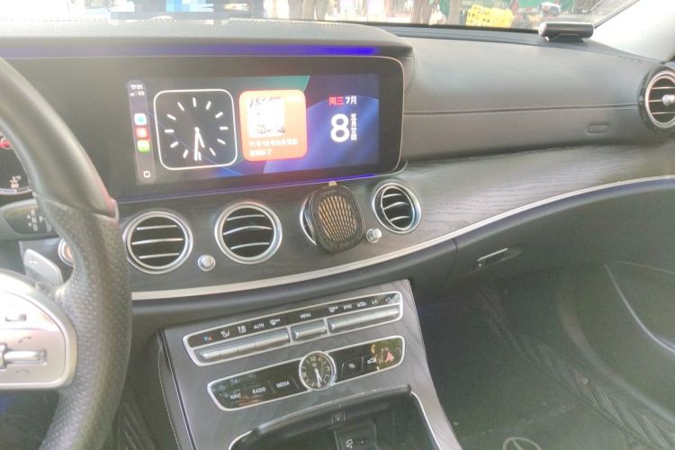 Used Mercedes-Benz E-Class 2019 E 300 L Sporty and Stylish Model Audio And AC Panel
