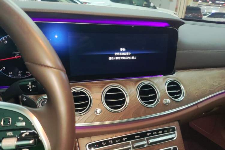 Used Mercedes-Benz E-Class 2019 E 300 L Luxury Model Audio And AC Panel