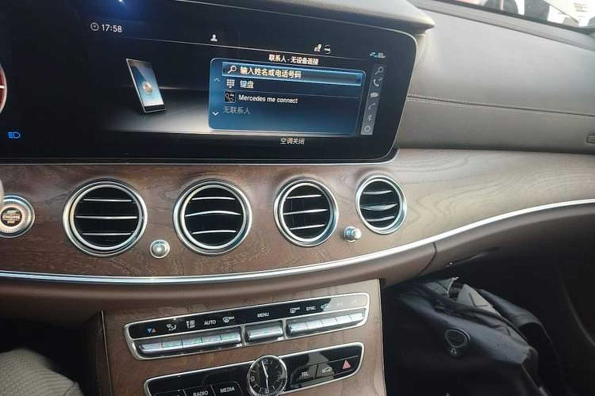 Used Mercedes-Benz E-Class 2019 E 200 L Audio And AC Panel