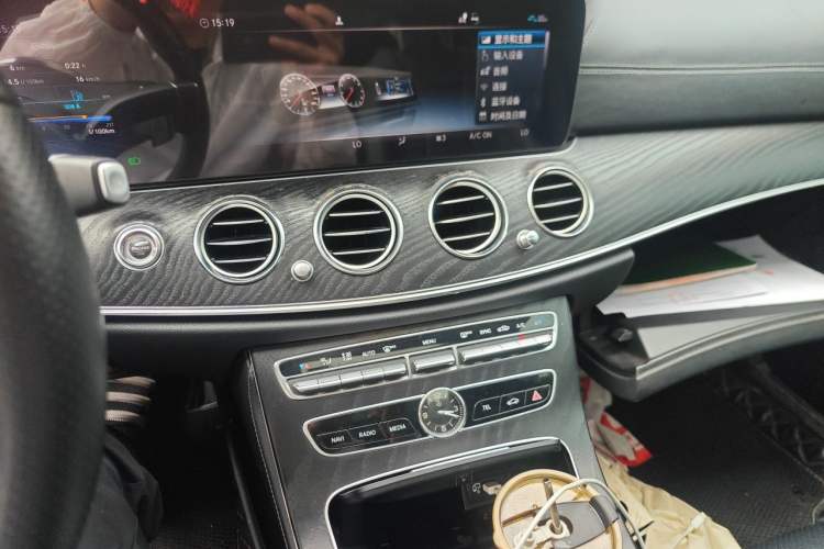 Used Mercedes-Benz E-Class 2019 E 300 L Stylish Model Audio And AC Panel