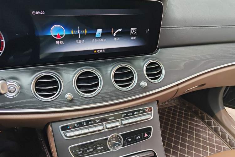 Used Mercedes-Benz E-Class 2019 Restyled E 300 L Sporty and Stylish Edition Audio And AC Panel