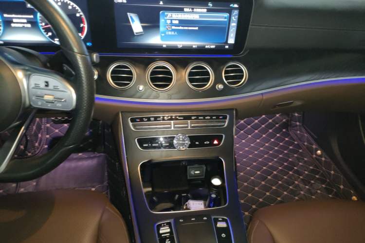 Used Mercedes-Benz E-Class 2019 E 300 L Sporty and Stylish Model Audio And AC Panel