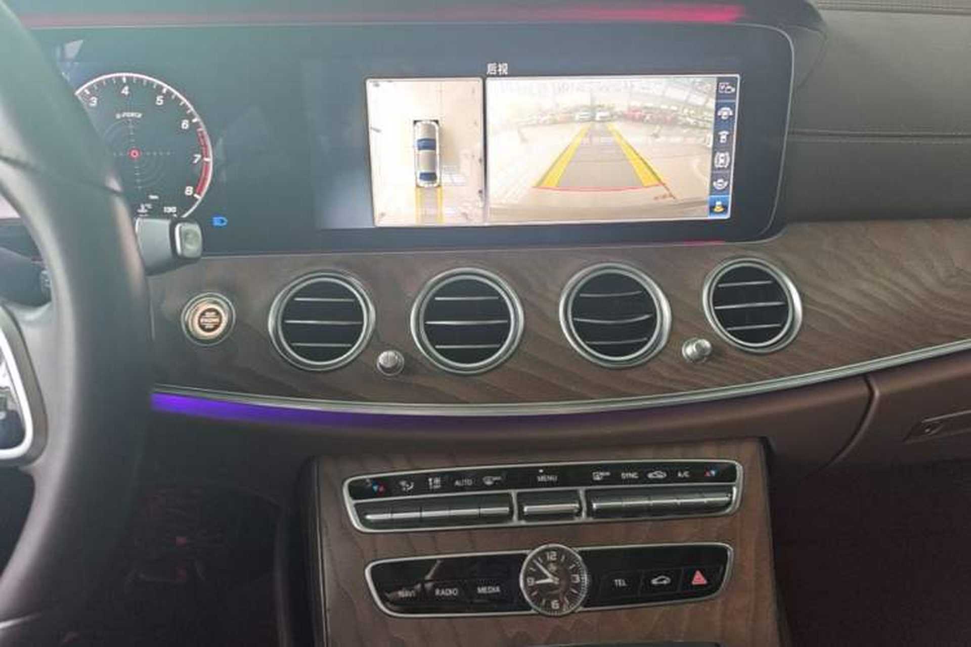 Used Mercedes-Benz E-Class 2019 Facelifted E 300 L Stylish Version Audio And AC Panel