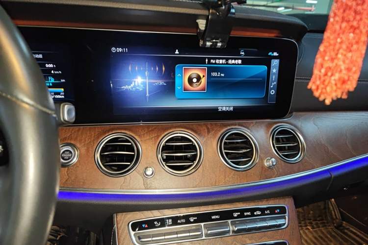 Used Mercedes-Benz E-Class 2019 Facelifted E 300 L Stylish Version Audio And AC Panel