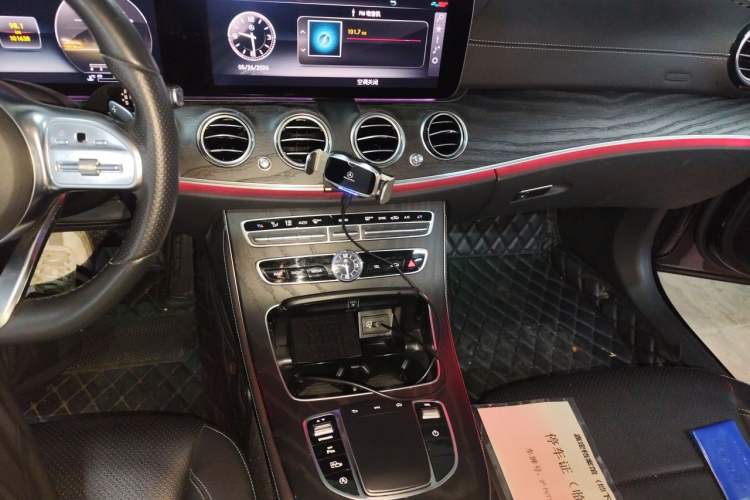 Used Mercedes-Benz E-Class 2019 Restyled E 300 L Sporty and Stylish Edition Audio And AC Panel