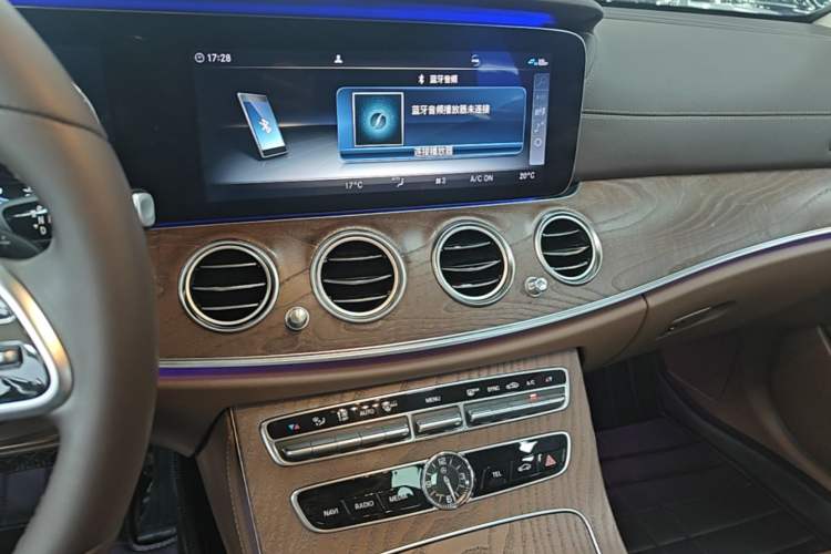 Used Mercedes-Benz E-Class 2019 Facelifted E 300 L Stylish Version Audio And AC Panel