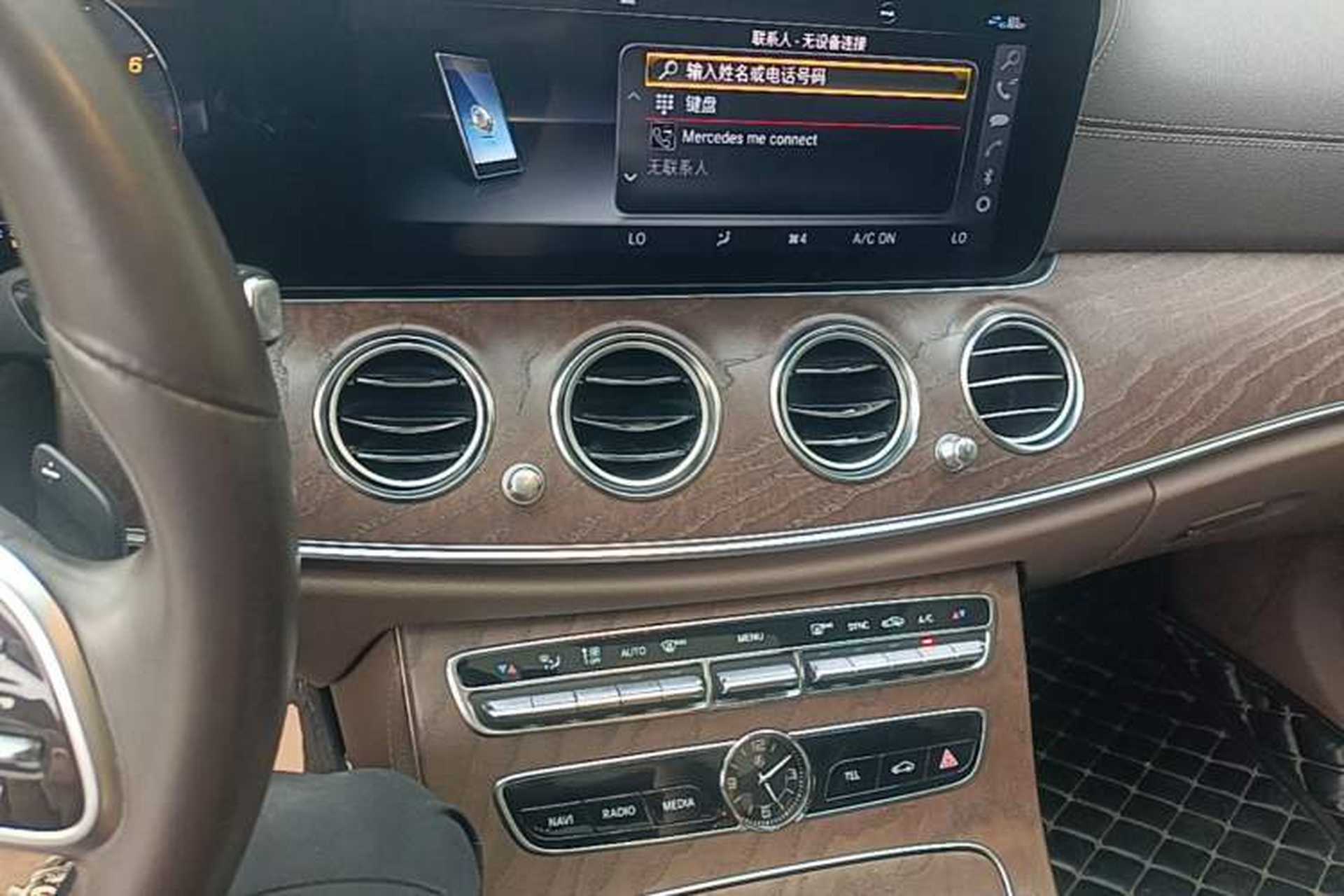 Used Mercedes-Benz E-Class 2019 E 300 L Stylish Model Audio And AC Panel