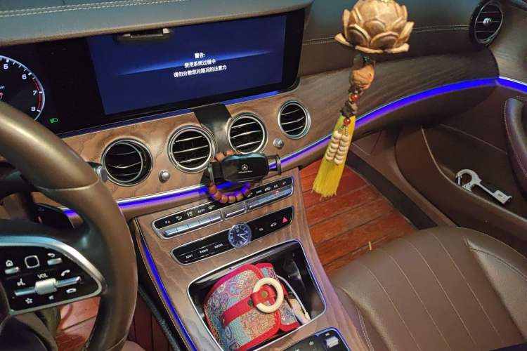 Used Mercedes-Benz E-Class 2019 Facelifted E 300 L Stylish Version Audio And AC Panel