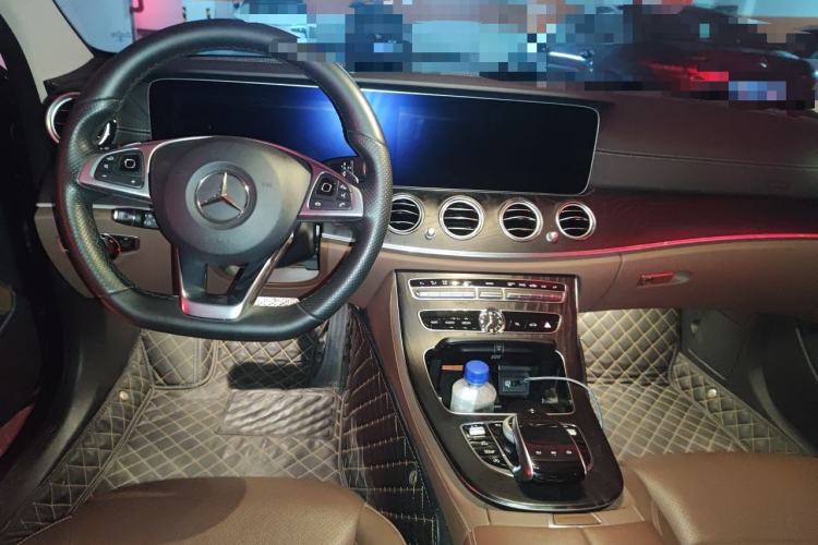 Used Mercedes-Benz E-Class 2019 E 300 L Sporty and Stylish Model Center Console