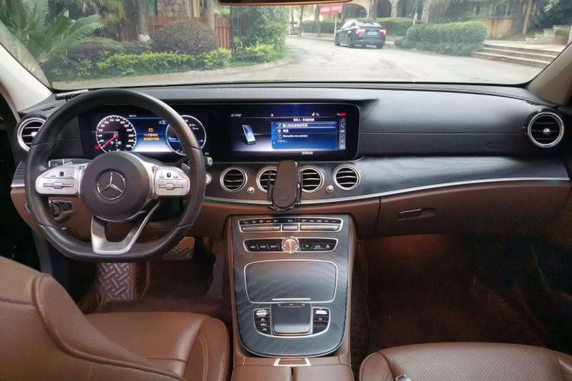 Used Mercedes-Benz E-Class 2019 E 300 L Sporty and Stylish Model Center Console