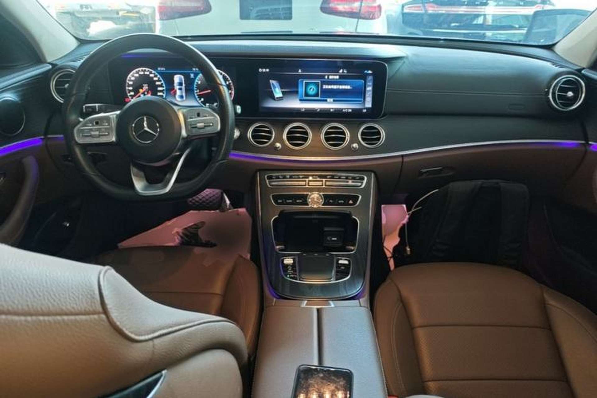 Used Mercedes-Benz E-Class 2019 Restyled E 300 L Sporty and Stylish Edition Center Console