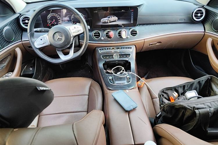 Used Mercedes-Benz E-Class 2019 E 300 L Sporty and Stylish Model Center Console