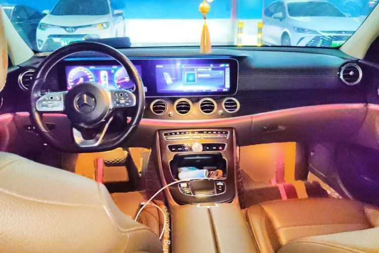 Used Mercedes-Benz E-Class 2019 E 300 L Sporty and Stylish Model Center Console