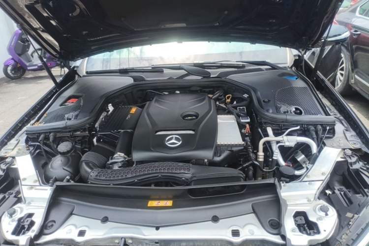 Used Mercedes-Benz E-Class 2019 E 300 L Sporty and Stylish Model Engine Bay