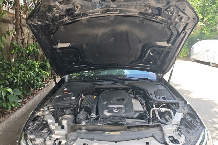 Used Mercedes-Benz E-Class 2019 E 300 L Sporty and Stylish Model Engine Bay