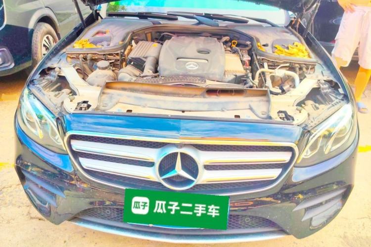 Used Mercedes-Benz E-Class 2019 E 300 L Sporty and Stylish Model Engine Bay