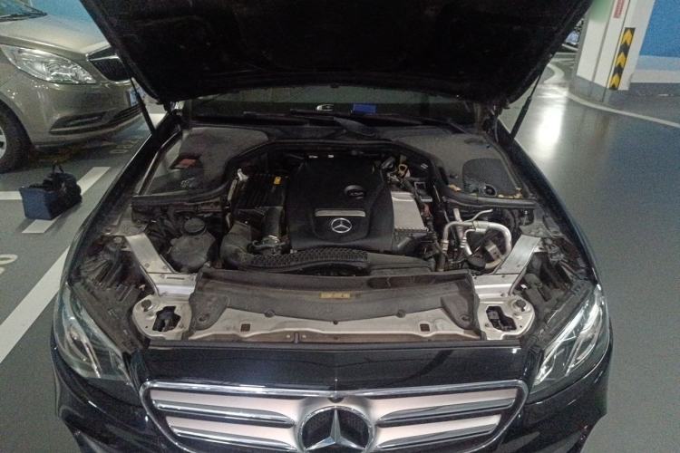 Used Mercedes-Benz E-Class 2019 E 300 L Sporty and Stylish Model Engine Bay