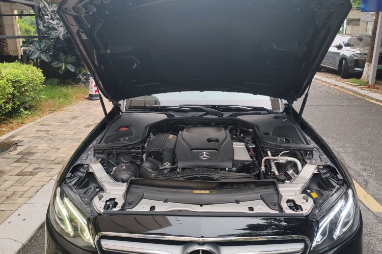Used Mercedes-Benz E-Class 2019 E 300 L Sporty and Stylish Model Engine Bay
