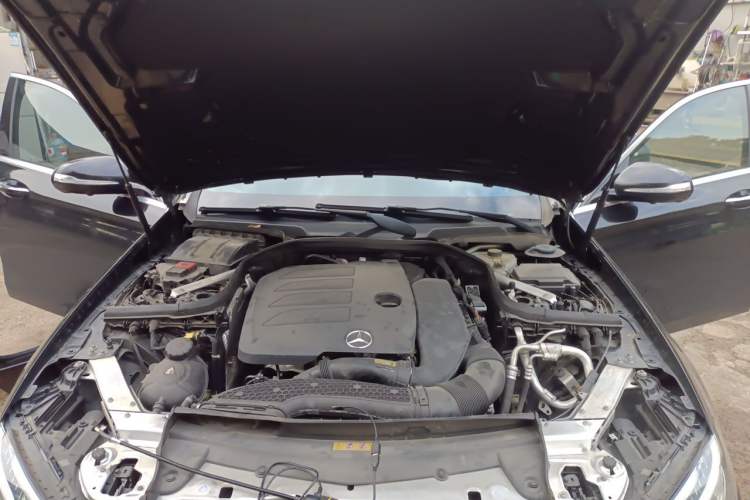 Used Mercedes-Benz E-Class 2019 Restyled E 300 L Sporty and Stylish Edition Engine Bay