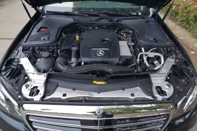 Used Mercedes-Benz E-Class 2019 E 300 L Sporty and Stylish Model Engine Bay
