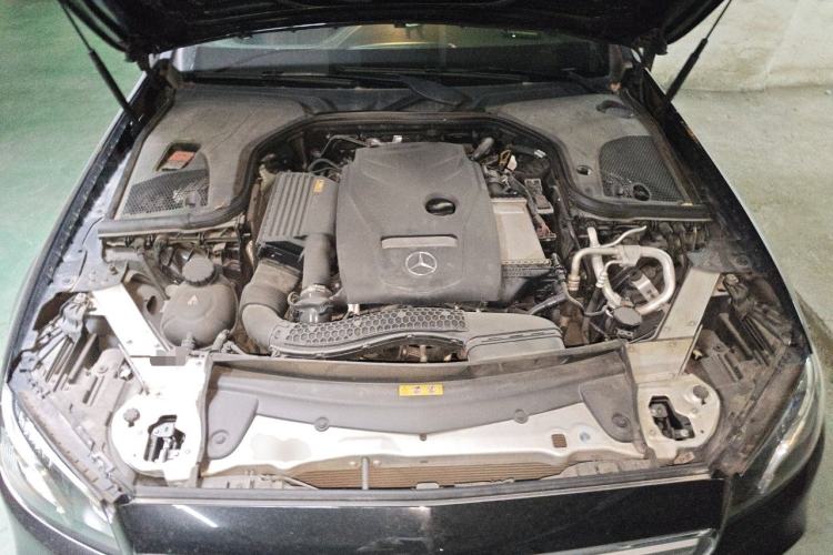 Used Mercedes-Benz E-Class 2019 E 300 L Sporty and Stylish Model Engine Bay