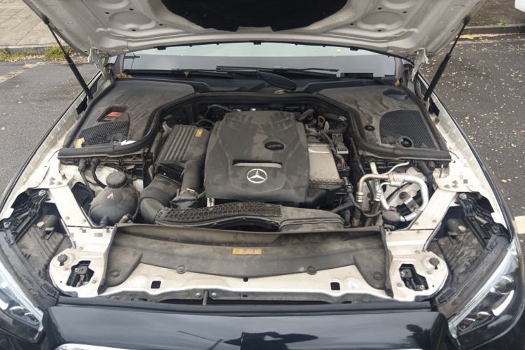 Used Mercedes-Benz E-Class 2019 E 300 L Sporty and Stylish Model Engine Bay
