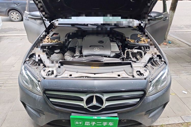 Used Mercedes-Benz E-Class 2019 E 300 L Sporty and Stylish Model Engine Bay