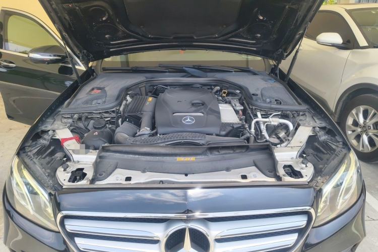 Used Mercedes-Benz E-Class 2019 E 300 L Sporty and Stylish Model Engine Bay