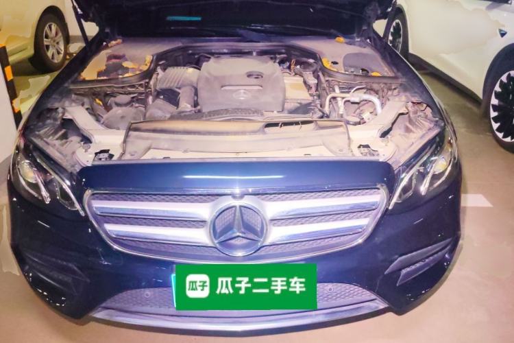 Used Mercedes-Benz E-Class 2019 E 300 L Sporty and Stylish Model Engine Bay