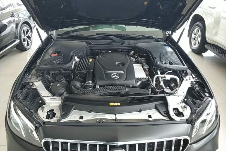 Used Mercedes-Benz E-Class 2019 E 300 L Sporty and Stylish Model Engine Bay