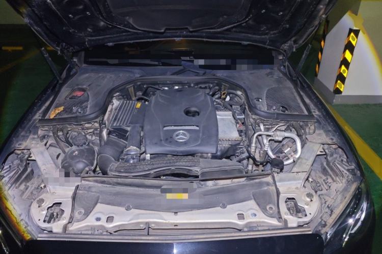 Used Mercedes-Benz E-Class 2019 E 300 L Sporty and Stylish Model Engine Bay