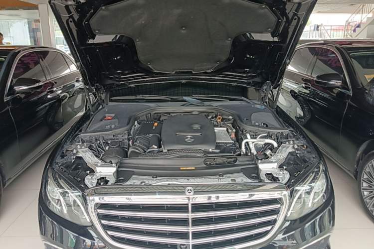 Used Mercedes-Benz E-Class 2019 E 300 L Sporty and Stylish Model Engine Bay