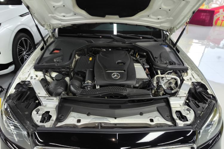 Used Mercedes-Benz E-Class 2019 E 300 L Sporty and Stylish Model Engine Bay