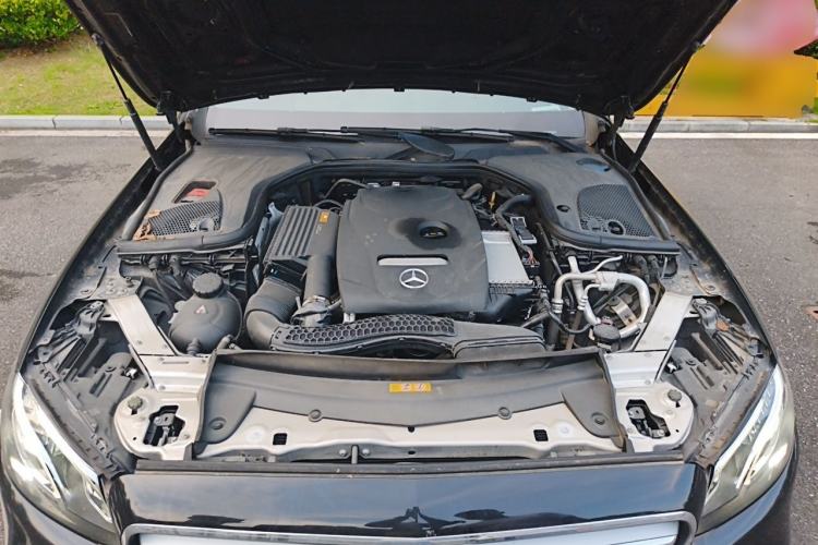 Used Mercedes-Benz E-Class 2019 E 300 L Sporty and Stylish Model Engine Bay