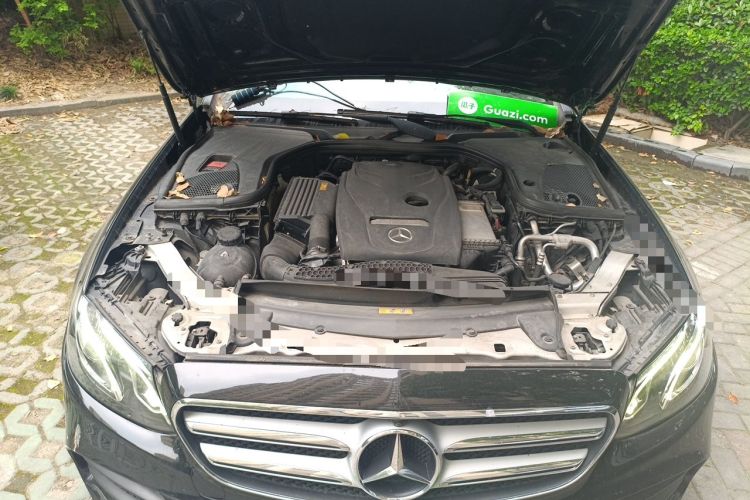 Used Mercedes-Benz E-Class 2019 E 300 L Sporty and Stylish Model Engine Bay