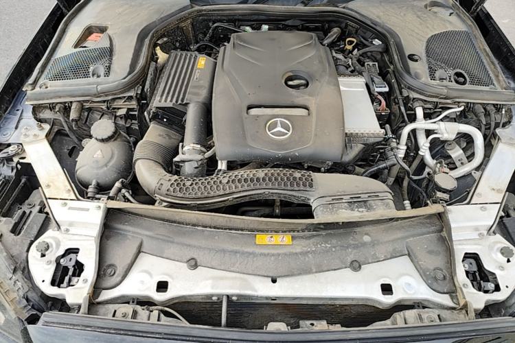 Used Mercedes-Benz E-Class 2019 E 300 L Sporty and Stylish Model Engine Bay