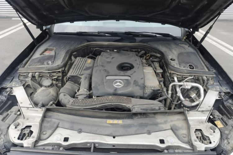 Used Mercedes-Benz E-Class 2019 E 300 L Sporty and Stylish Model Engine Bay