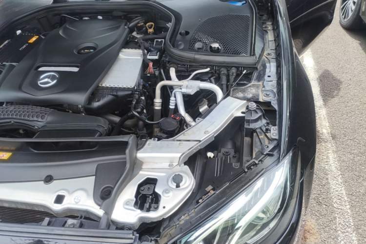 Used Mercedes-Benz E-Class 2019 E 300 L Sporty and Stylish Model Engine Bay Left