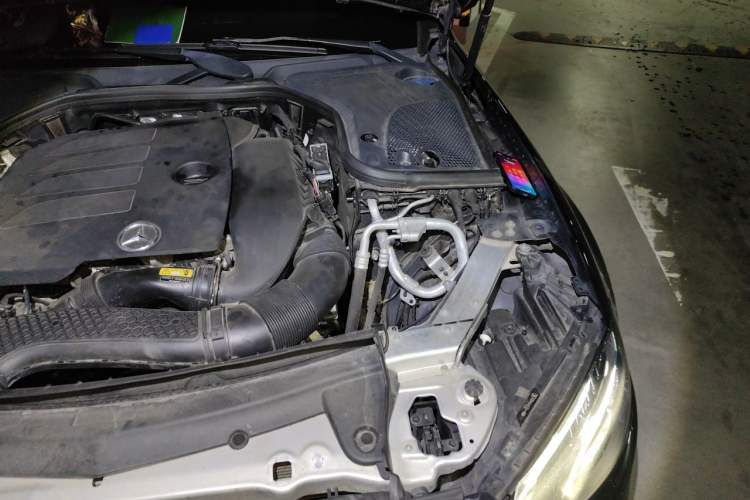 Used Mercedes-Benz E-Class 2019 Restyled E 300 L Sporty and Stylish Edition Engine Bay Left