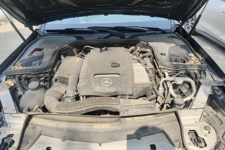 Used Mercedes-Benz E-Class 2019 E 300 L Sporty and Stylish Model Engine Bay