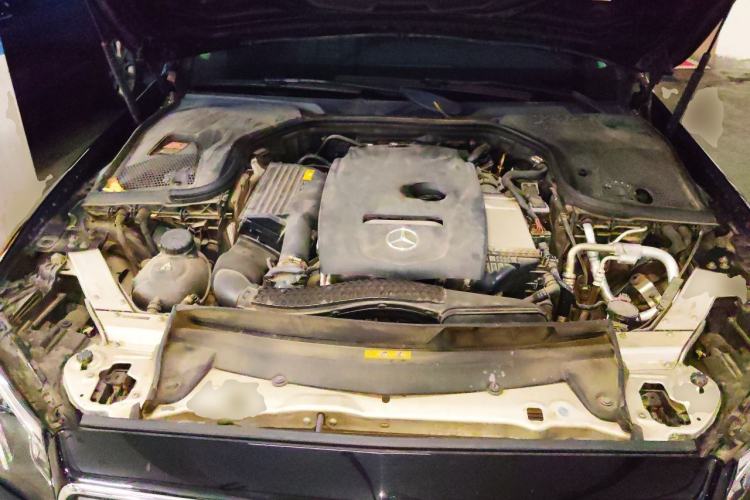 Used Mercedes-Benz E-Class 2019 E 300 L Sporty and Stylish Model Engine Bay