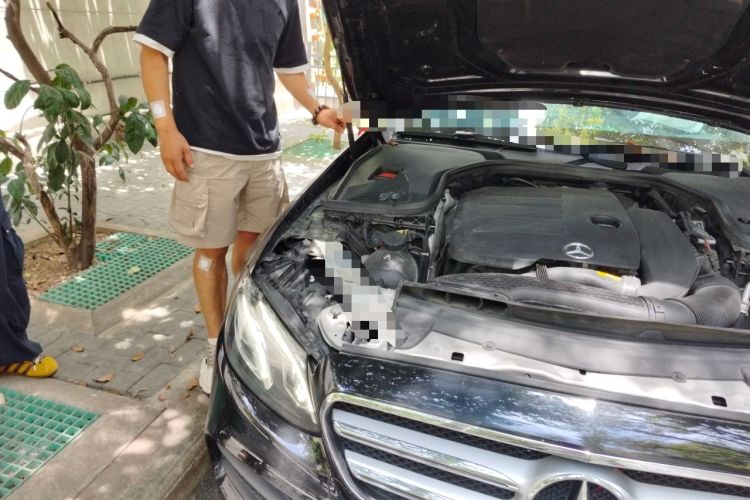 Used Mercedes-Benz E-Class 2019 E 260 L Sport Edition Engine Bay Right