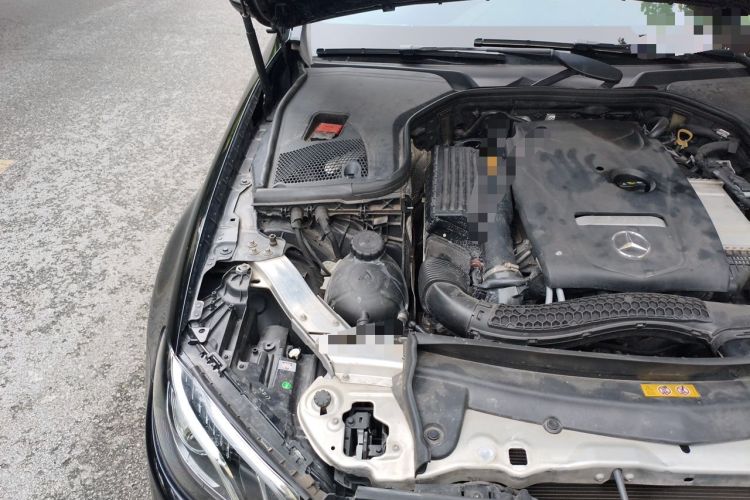 Used Mercedes-Benz E-Class 2019 E 300 L Sporty and Stylish Model Engine Bay Right