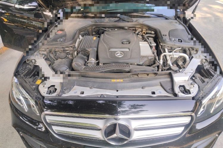 Used Mercedes-Benz E-Class 2019 E 300 L Sporty and Stylish Model Engine Bay
