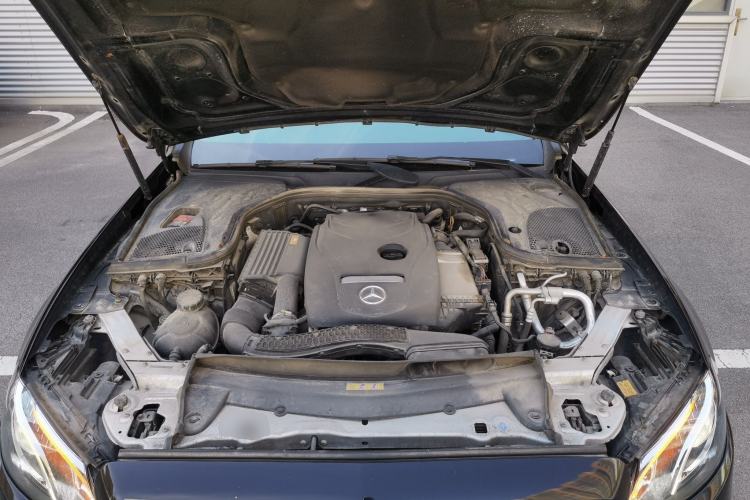 Used Mercedes-Benz E-Class 2019 E 300 L Sporty and Stylish Model Engine Bay