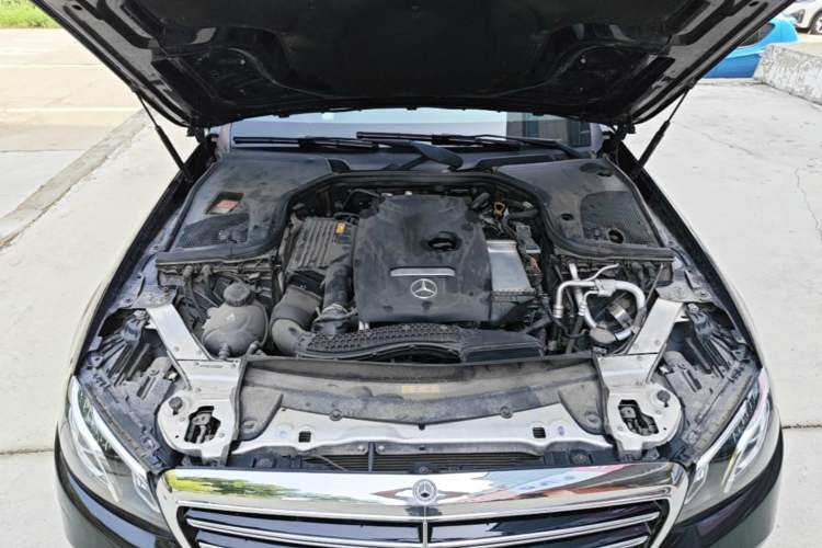 Used Mercedes-Benz E-Class 2019 E 300 L Sporty and Stylish Model Engine Bay