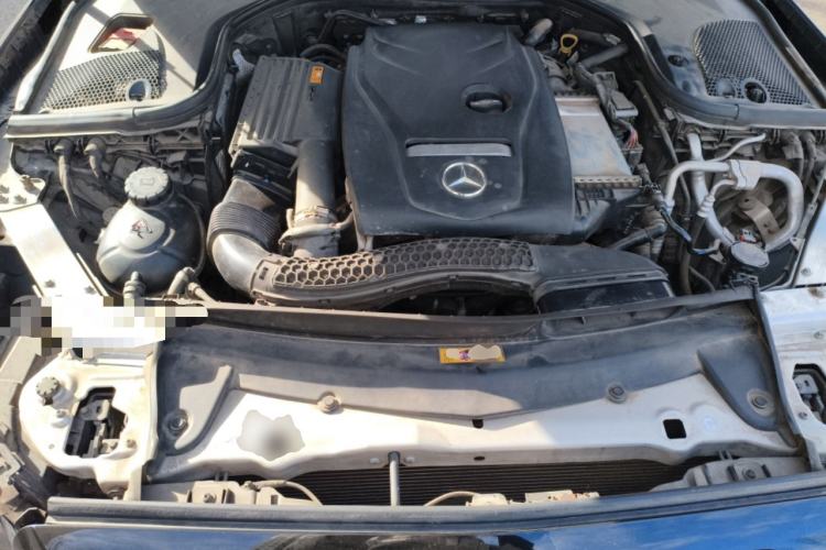 Used Mercedes-Benz E-Class 2019 E 300 L Sporty and Stylish Model Engine Bay